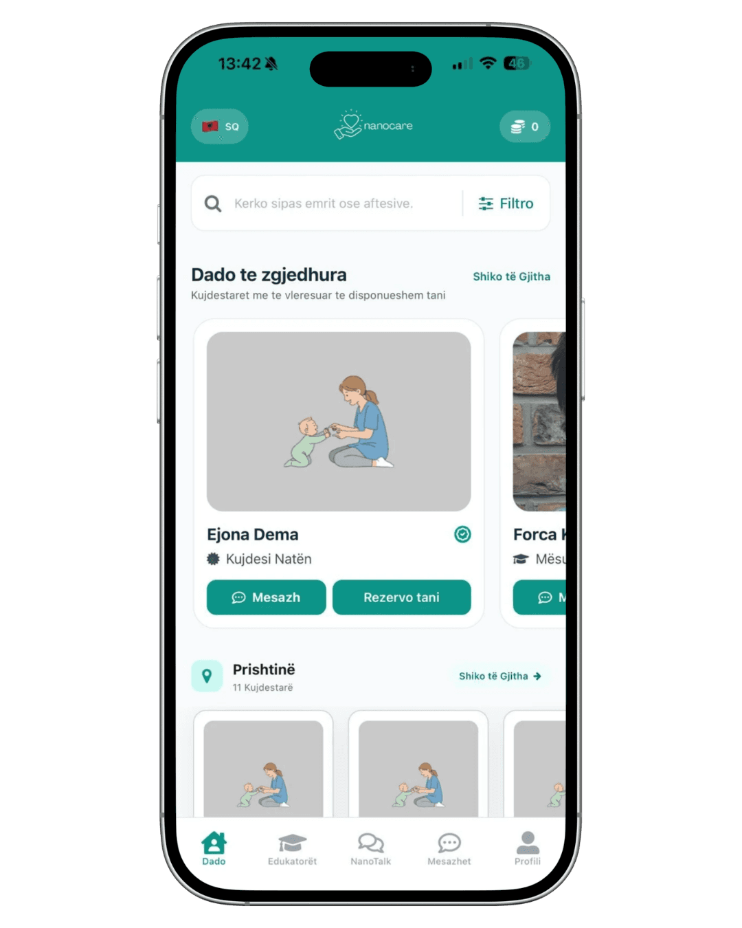NanoCare App Preview